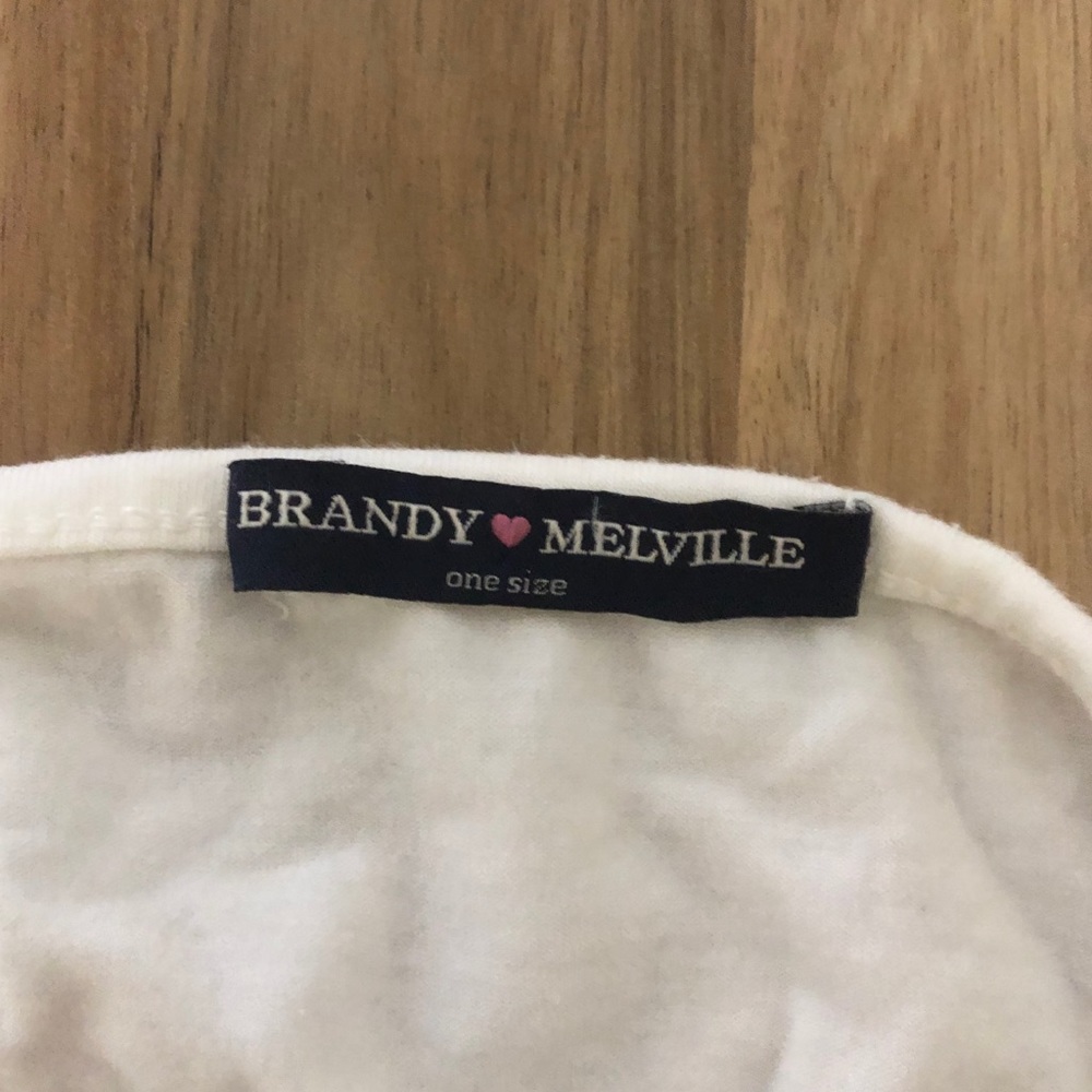 Brandy Melville White Halter Top - Picture 4 of 4